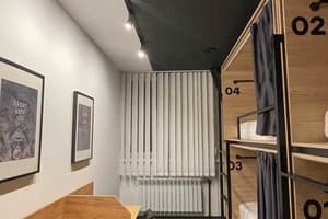 Хостел Kyiv hostel & hotel. Місце у загальному 4-місному номері 4-місна загальна кімната Work & Sleep 1